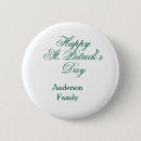 Search for green shamrocks badges Happy st patrick's day