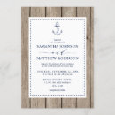 Search for rustic nautical wedding invitations Anchor