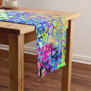 Search for multicolored table runners Colorful