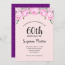 Search for peonies birthday invitations Peony