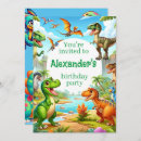 Search for triceratops birthday invitations Boy