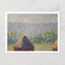 Search for monet haystack postcards Claude