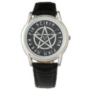Search for pentagram watches Wicca