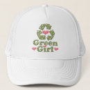 Search for green recycling hats Environment