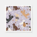 Search for paw print napkins Dogs