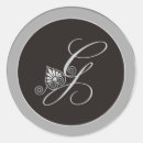 Search for silver monogram stickers Monogrammed