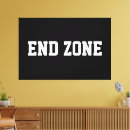Search for football canvas prints White