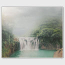 Search for waterfalls wrapping paper Landscape