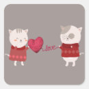 Search for cute cartoon valentines stickers Cat