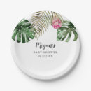 Search for tropical paper plates Botanical