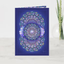 Search for mandala christmas cards Blue