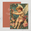 Search for vintage cupid valentines day cards Retro