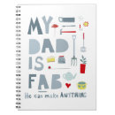 Search for best dad notebooks Typography