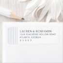 Search for stripe return address labels Elegant