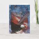Search for military sympathy cards Bald eagle