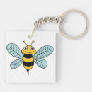 Search for bee illustration key rings Insect