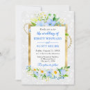 Search for daisy wedding invitations Gold