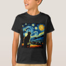 Search for starry night cat tshirts Kitty
