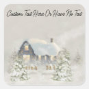 Search for forest cabin stickers Snowy