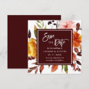 Search for square wedding save the dates Rustic