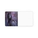 Search for friesian horse return address labels Stallion