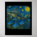 Search for funny van gogh posters Tralalero tralala funny