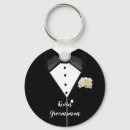 Search for formal wedding key rings Groomsmen