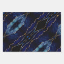 Search for blue agate wrapping paper Marble