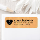 Search for wood grain return address labels Elegant
