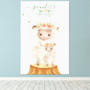Search for baby shower canvas prints Woodland