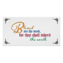 Search for meek posters Beatitudes