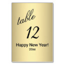 Search for new year table cards Elegant