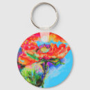 Search for light orange key rings Flower