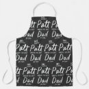 Search for funny for him aprons Dad