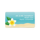Search for frangipani flowers return address labels Floral