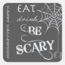 Search for eat drink and be happy stickers Trick or treat