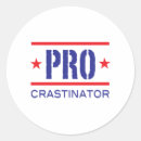 Search for procrastinate stickers Procrastinator