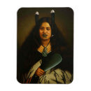 Search for portraits rectangular magnets Woman
