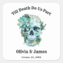 Search for goth wedding stickers Black and white