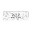 Search for silver leaf return address labels Botanical