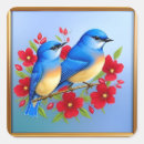Search for bluebird art stickers Nature