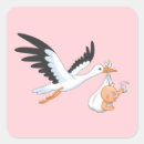 Search for baby girl stork stickers Pregnancy