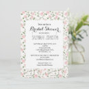 Search for white rose bridal shower invitations Pink