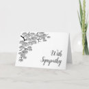 Search for condolences cards Calligraphy