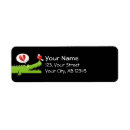 Search for alligator return address labels Crocodile