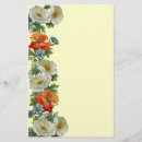 Search for vintage stationery paper Flowers