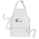 Search for c initial aprons For her