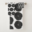 Search for black and white patterned towels bath towels Decorative