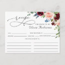 Search for bridal shower recipe postcards Roses