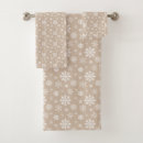 Search for snowflake bath towels Beige
